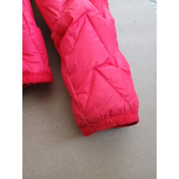 Burton Women's WB Hella Light Waterfowl Down Red Puffer Jacket Coat Sz Small - Picture 6 of 13